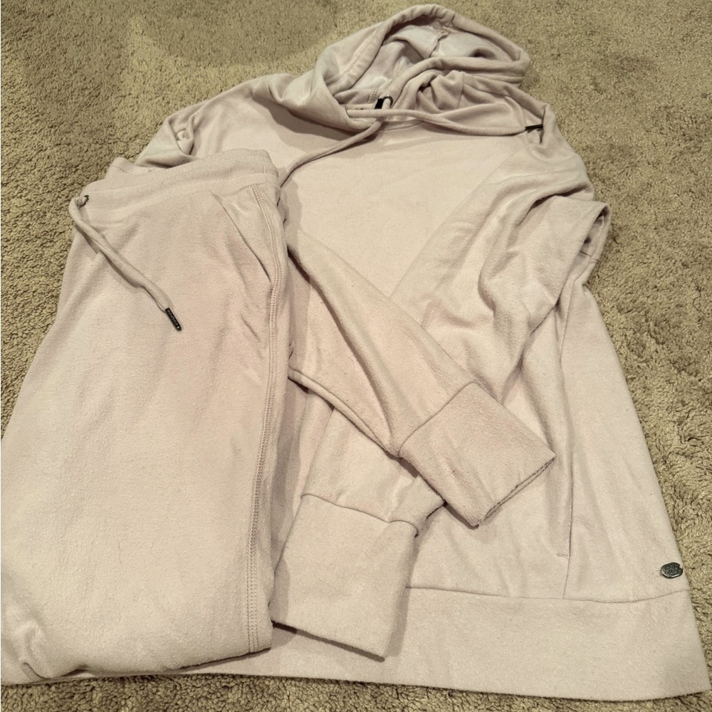 GAIAM Hoodie & Sweatpants set pink